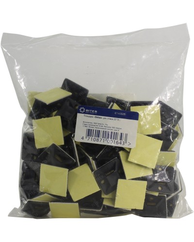 CTM2525-50BK (50 шт). Площадка для стяжек. 5bites в Воронеже