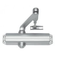 Abloy DC120---8014 (коричневый). Доводчик с рычажной тягой. Abloy