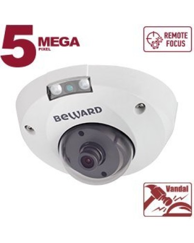 B5320DMR (2.8мм). Видеокамера IP купольная. Beward в Воронеже