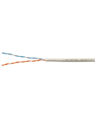 UTP-2P-Cat.5e-SOLID-LSZH-GY-LIGHT-100 (11079c-5). Кабель «витая пара» (LAN) для структурированных систем связи. CABEUS в Воронеже