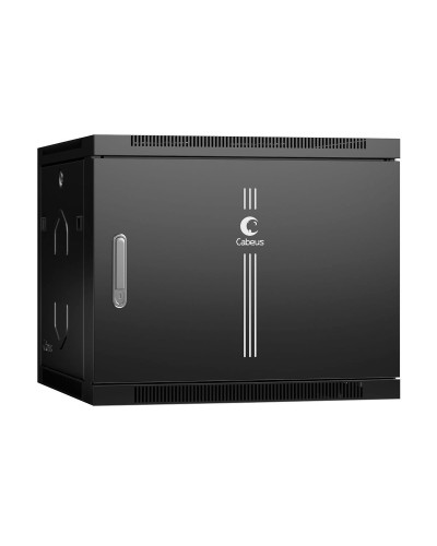 SH-05F-9U60/35m-BK (8611c). Шкаф телекоммуникационный 19 настенный 9U. CABEUS в Воронеже