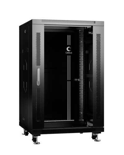 SH-05C-18U60/100-BK (8539c). Шкаф телекоммуникационный 19 напольный 18U. CABEUS в Воронеже