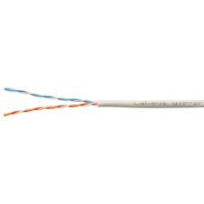 UTP-2P-Cat.5e-SOLID-GY-LIGHT-100 (11078c-5). Кабель «витая пара» (LAN) для структурированных систем связи. CABEUS