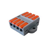 MX662-4R (11415c): Клемма соединительная универсальная проходная 4 полюса
