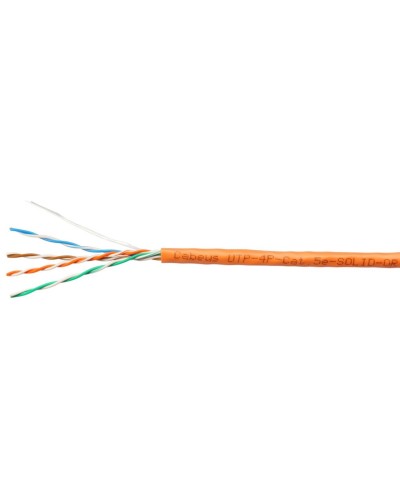 UTP-4P-Cat.5e-SOLID-OR-100 (7253c-5). Кабель «витая пара» (LAN) для структурированных систем связи. CABEUS в Воронеже