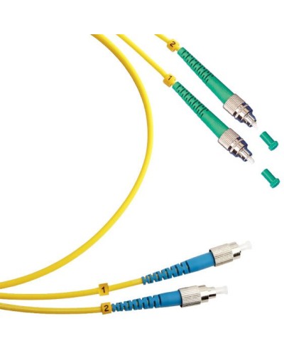 FOP(d)-9-FC/APC-FC/UPC-1m (8101c). Патч-корд оптический. CABEUS в Воронеже