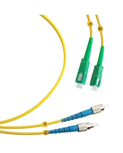 FOP(d)-9-SC/APC-FC/UPC-1m (8121c). Патч-корд оптический. CABEUS в Воронеже