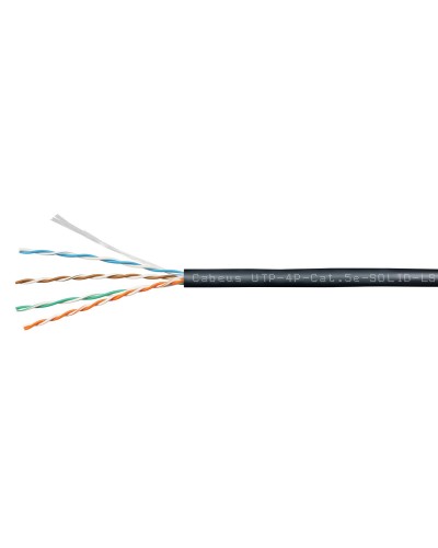 UTP-4P-Cat.5e-SOLID-LSZH-BK (9781c). Кабель «витая пара» (LAN) для структурированных систем связи. CABEUS в Воронеже