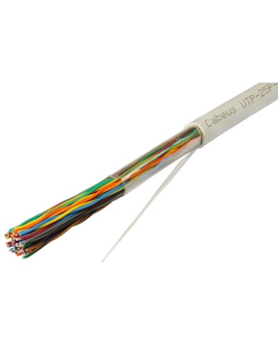 UTP-25P-Cat.5-IN (7281c). Кабель «витая пара» (LAN) для структурированных систем связи. CABEUS в Воронеже