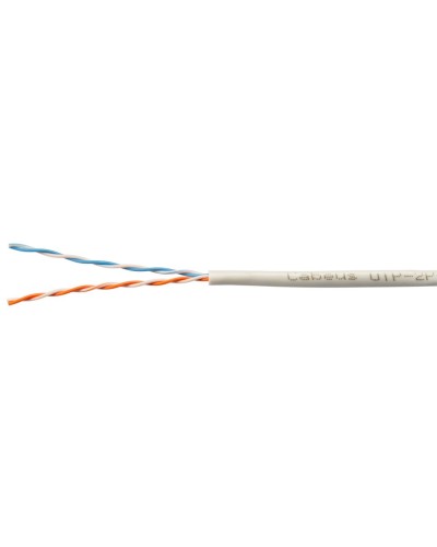 UTP-2P-Cat.5e-SOLID-GY-500 (11212c). Кабель «витая пара» (LAN) для структурированных систем связи. CABEUS в Воронеже