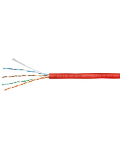 UTP-4P-Cat.5e-SOLID-LSZH-RD (9778c). Кабель «витая пара» (LAN) для структурированных систем связи. CABEUS в Воронеже