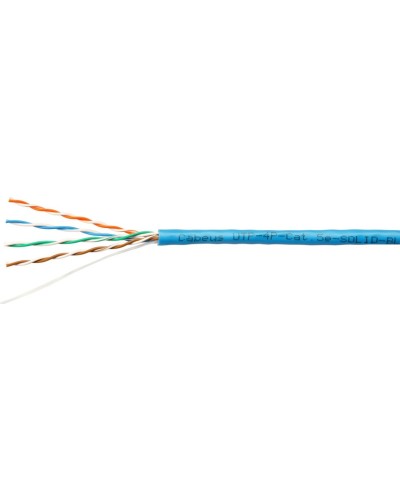 UTP-4P-Cat.5e-SOLID-BL (7248c). Кабель «витая пара» (LAN) для структурированных систем связи. CABEUS в Воронеже