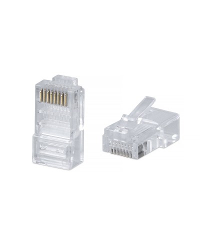 8P8C (100 шт) (7009c). Разъем RJ-45. CABEUS в Воронеже