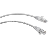 PC-FTP-RJ45-Cat.5e-3m (7264c), серый. Патч-корд медный. CABEUS