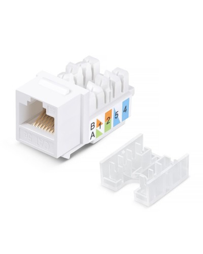 KJ-RJ45-Cat.5e-90-SW (10100c): Вставка Keystone Jack RJ-46 в Воронеже