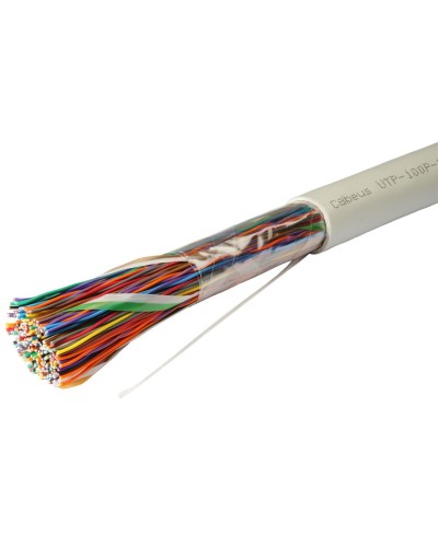 UTP-100P-Cat.3-IN (7284c). Кабель «витая пара» (LAN) для структурированных систем связи. CABEUS в Воронеже