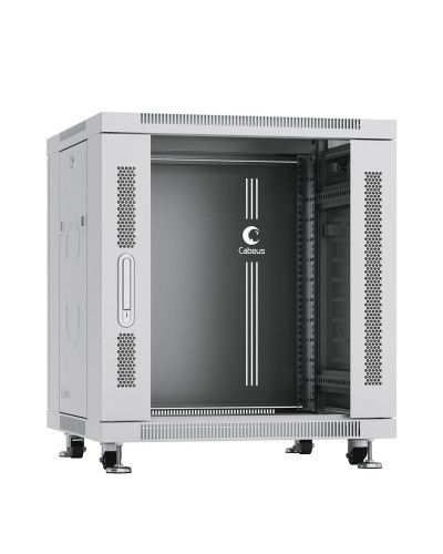 SH-05C-12U60/60 (7645c). Шкаф телекоммуникационный 19 напольный 12U. CABEUS в Воронеже