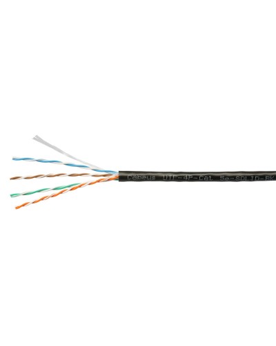 UTP-4P-Cat.5e-SOLID-LSZH-BK-100 (9781c-5). Кабель «витая пара» (LAN) для структурированных систем связи. CABEUS в Воронеже