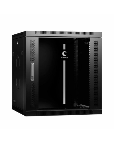 SH-05F-12U60/35-R-BK (10756c). Шкаф телекоммуникационный 19 настенный 12U. CABEUS в Воронеже