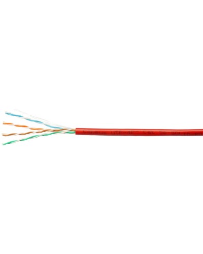 UTP-4P-Cat.5e-SOLID-RD-100 (7249c-5). Кабель «витая пара» (LAN) для структурированных систем связи. CABEUS в Воронеже