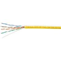UTP-4P-Cat.5e-SOLID-LSZH-YL-100 (9780c-5). Кабель «витая пара» (LAN) для структурированных систем связи. CABEUS