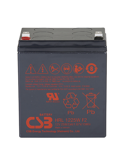 CSB HRL 1225W. Аккумулятор герметичный свинцово-кислотный. CSB в Воронеже