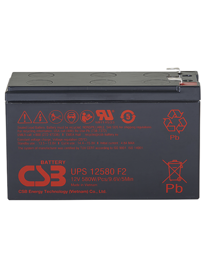 CSB UPS 12580. Аккумулятор герметичный свинцово-кислотный. CSB в Воронеже