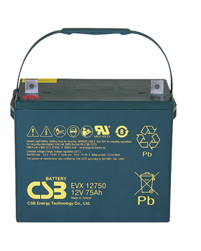 CSB EVX 12750. Аккумулятор герметичный свинцово-кислотный. CSB в Воронеже