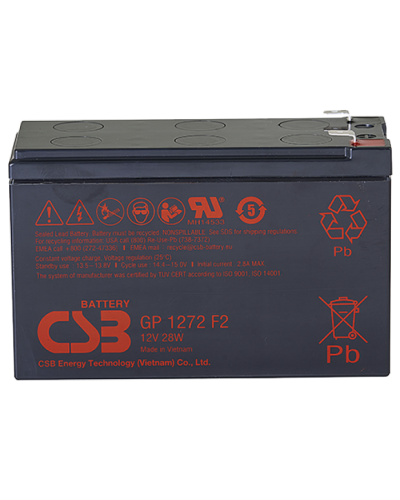 CSB GP 1272(28W) F2. Аккумулятор герметичный свинцово-кислотный. CSB в Воронеже