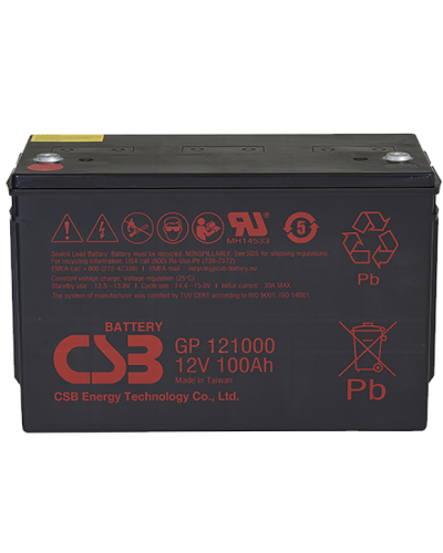 CSB GP 121000. Аккумулятор герметичный свинцово-кислотный. CSB в Воронеже