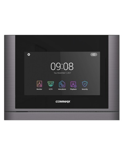 CDV-1024MA/VZ (темное серебро). Монитор видеодомофона цветной. Commax в Воронеже