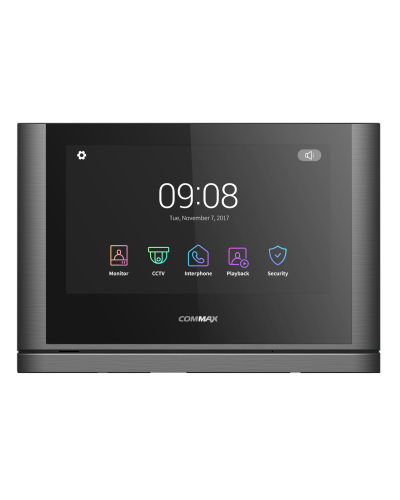 CDV-1024MA/VZ (темное серебро) Black Smog. Монитор видеодомофона цветной. Commax в Воронеже