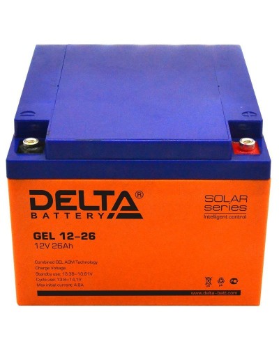 Delta GEL 12-26. Аккумулятор герметичный свинцово-кислотный. Delta в Воронеже