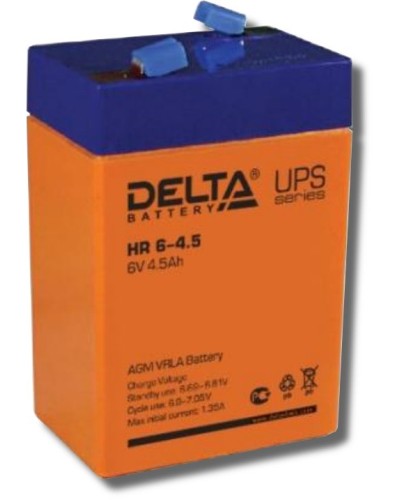 Delta HR 6-4.5. Аккумулятор герметичный свинцово-кислотный. Delta в Воронеже
