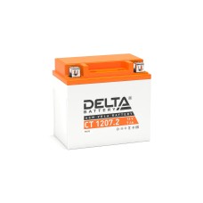 Delta CT 1207.2. Аккумулятор герметичный свинцово-кислотный стартерный. Delta