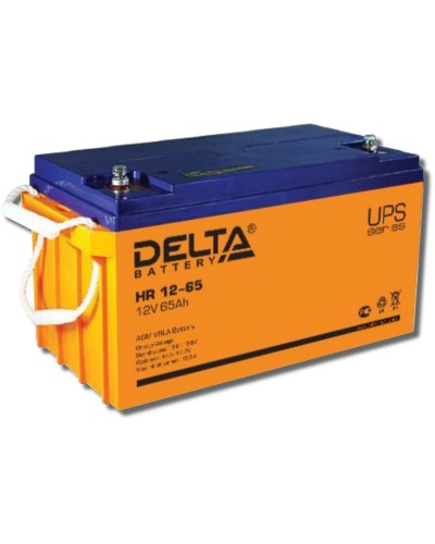 Delta HR 12-65. Аккумулятор герметичный свинцово-кислотный. Delta в Воронеже