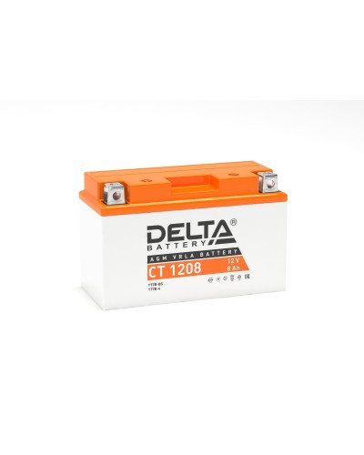 Delta CT 1208. Аккумулятор герметичный свинцово-кислотный стартерный. Delta в Воронеже