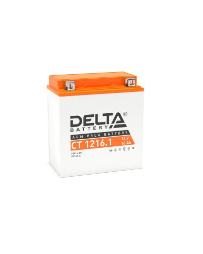 Delta CT 1216.1. Аккумулятор герметичный свинцово-кислотный стартерный. Delta в Воронеже