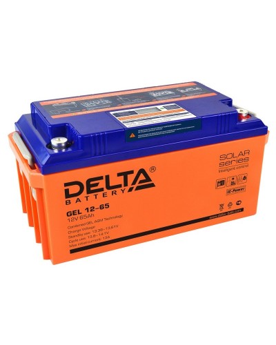 Delta GEL 12-65. Аккумулятор герметичный свинцово-кислотный. Delta в Воронеже