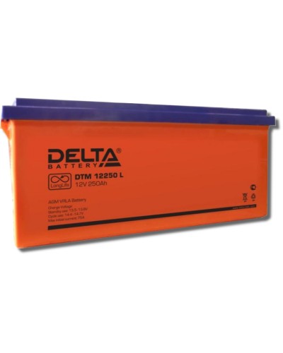 Delta DTM 12250 L. Аккумулятор герметичный свинцово-кислотный. Delta в Воронеже