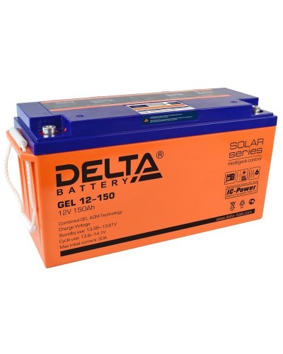 Delta GEL 12-150. Аккумулятор герметичный свинцово-кислотный. Delta в Воронеже