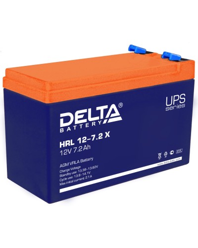 Delta HRL 12-7.2 X. Аккумулятор герметичный свинцово-кислотный. Delta в Воронеже