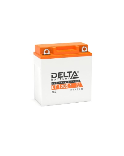 Delta CT 1205.1. Аккумулятор герметичный свинцово-кислотный стартерный. Delta в Воронеже