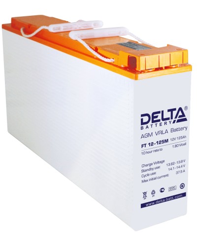 Delta FT 12-125 M. Аккумулятор герметичный свинцово-кислотный. Delta в Воронеже
