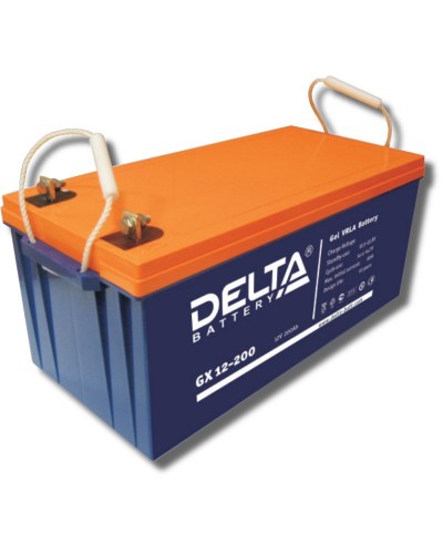 Delta GX 12-200. Аккумулятор герметичный свинцово-кислотный. Delta в Воронеже