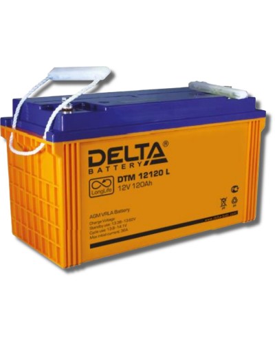 Delta DTM 12120 L. Аккумулятор герметичный свинцово-кислотный. Delta в Воронеже