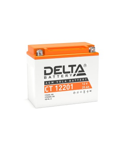 Delta CT 1220.1. Аккумулятор герметичный свинцово-кислотный стартерный. Delta в Воронеже
