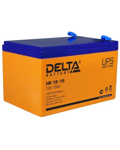Delta HR 12-15. Аккумулятор герметичный свинцово-кислотный. Delta в Воронеже