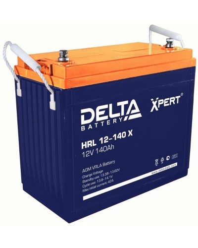Delta HRL 12-140 X. Аккумулятор герметичный свинцово-кислотный. Delta в Воронеже