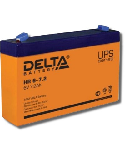 Delta HR 6-7.2. Аккумулятор герметичный свинцово-кислотный. Delta в Воронеже